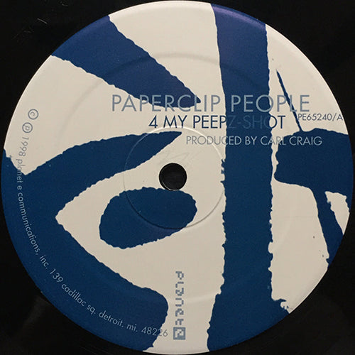 PAPERCLIP PEOPLE // 4 MY PEEPZ (SHOT) / 4 MY PEEPZ (STABBED) / TRANSPLANT