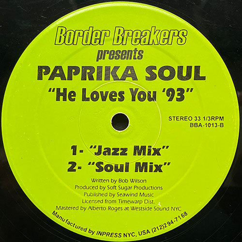 PAPRIKA SOUL // HE LOVES YOU '93 (3VER)