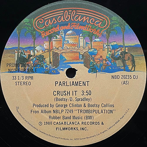 PARLIAMENT // CRUSH IT (3:50) / BODY LANGUAGE (5:56)