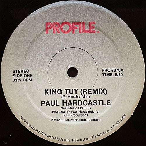 PAUL HARDCASTLE // KING TUT (REMIX) (5:20) / (4:38)