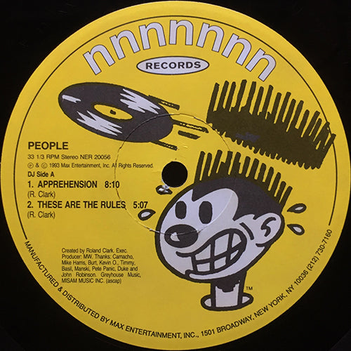 PEOPLE // APPREHENSION / THESE ARE THE RULES / JEOPARDY / MAKE ME NERVOUS