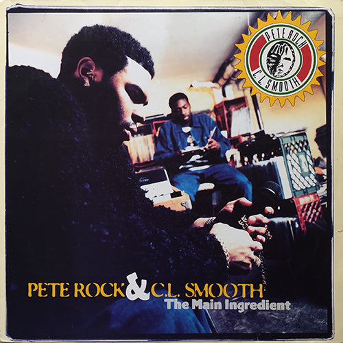 PETE ROCK & C.L. SMOOTH // THE MAIN INGREDIENT (LP) inc. IN THE HOUSE / I GOT A LOVE / SEARCHING / TAKE YOU THERE / CHECK IT OUT etc...