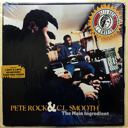 PETE ROCK & C.L. SMOOTH // THE MAIN INGREDIENT (LP) inc. IN THE HOUSE / I GOT A LOVE / SEARCHING / TAKE YOU THERE / CHECK IT OUT etc...