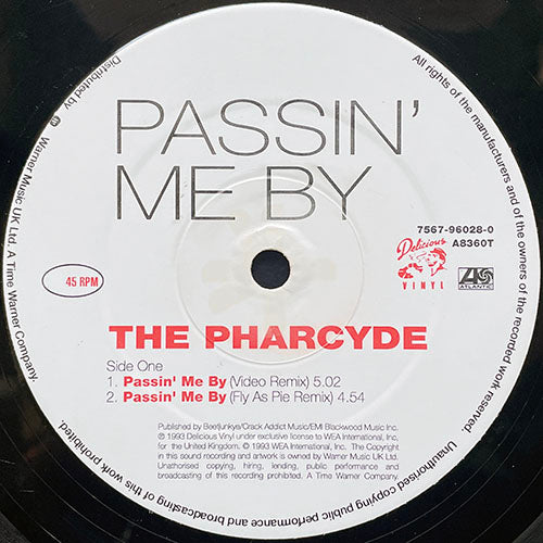 PHARCYDE // PASSIN' ME BY (BRIXTON FLAVOUR 12") (3VER) / YA MAMA (REMIX)