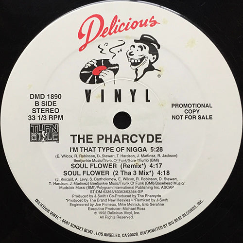 PHARCYDE // YA MAMA (3VER) / I'M THAT TYPE OF NIGGA / SOUL FLOWER (REMIX / 2 THA 3 MIX)