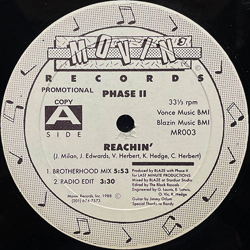 PHASE II // REACHIN' (4VER)