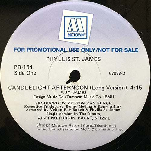 PHYLLIS ST. JAMES // CANDLELIGHT AFTERNOON (4:15/3:41)