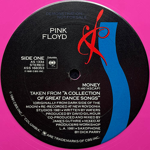 PINK FLOYD // MONEY (6:46) / ANOTHER BRICK IN THE WALL (PART 2) (3:52)