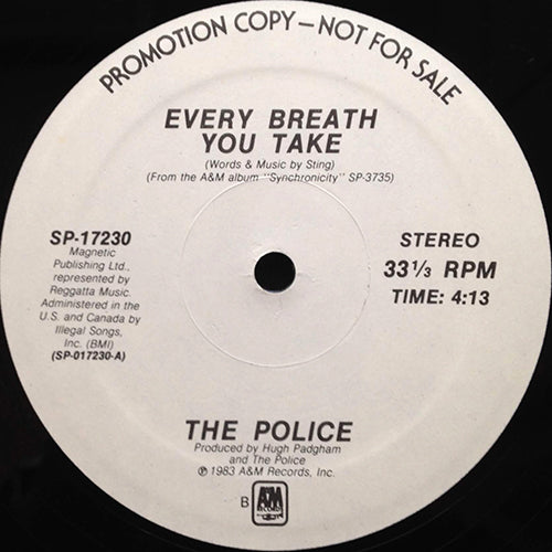 POLICE // EVERY BREATH YOU TAKE (4:13)