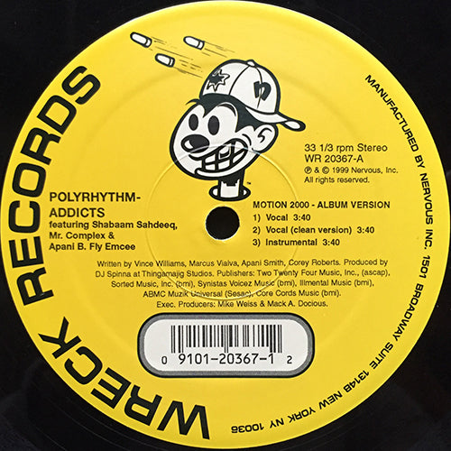 POLYRHYTHM-ADDICTS // MOTION 2000 (5VER)