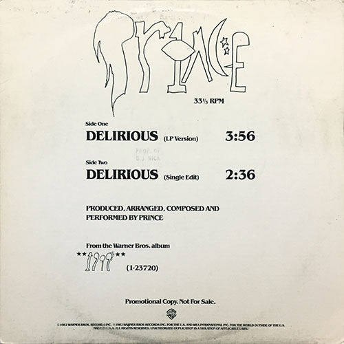 PRINCE // DELIRIOUS (3:56/2:36)