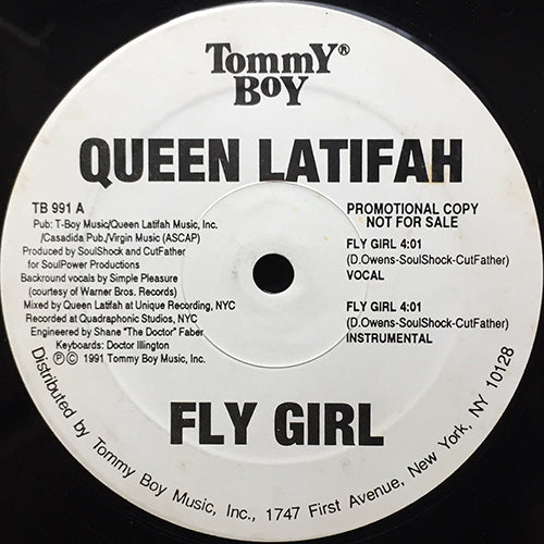 QUEEN LATIFAH // FLY GIRL (2VER) / NATURE OF A SISTA (2VER)