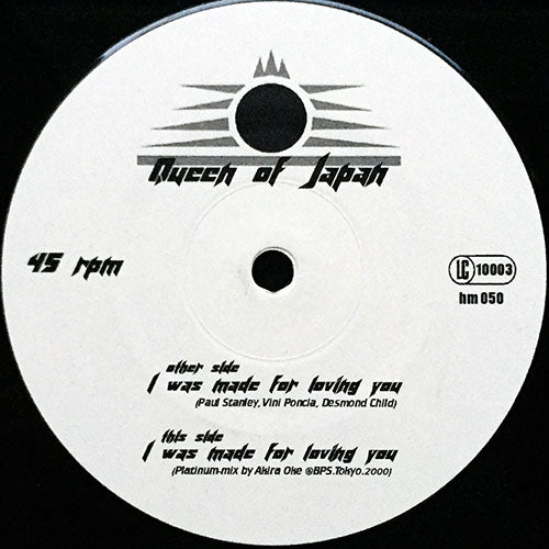 QUEEN OF JAPAN // I WAS MADE FOR LOVING YOU / (PLATINUM MIX)