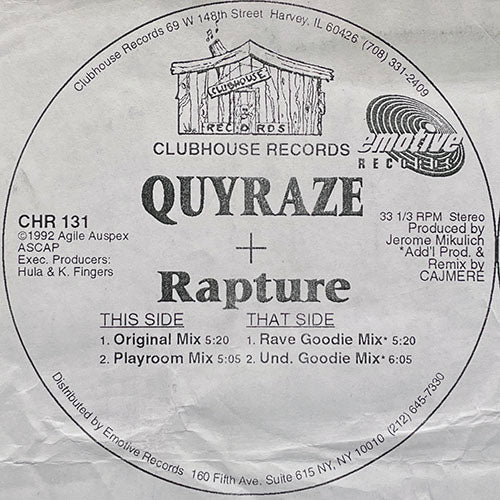 QUAYRAZE // RAPTURE (4VER)
