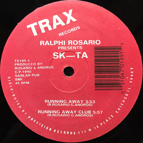 RALPHI ROSARIO presents SK-TA // RUNNING AWAY (4VER)