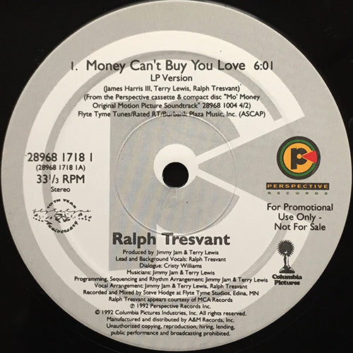 RALPH TRESVANT // MONEY CAN'T BUY YOU LOVE (3VER)