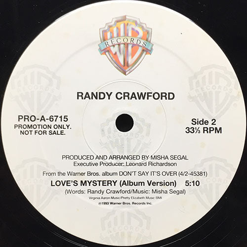 RANDY CRAWFORD // LOVE'S MYSTERY (4:00/5:10)