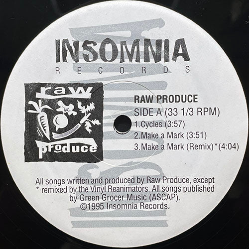 RAW PRODUCE // CYCLES (2VER) / MAKE A MARK (5VER)