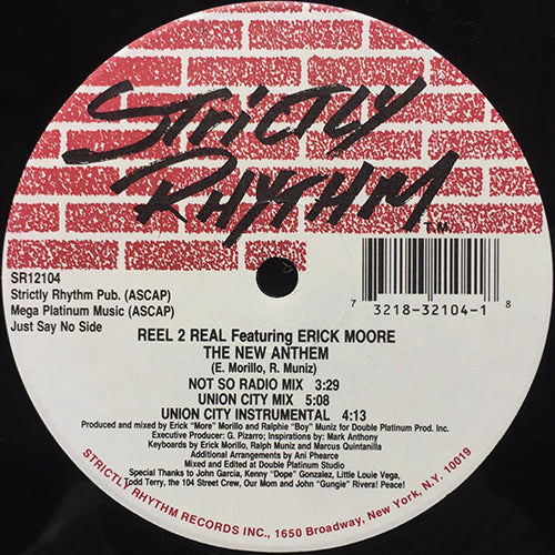REEL 2 REAL feat. ERICK MOORE // THE NEW ANTHEM (6VER)
