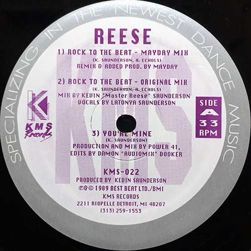 REESE // ROCK TO THE BEAT (3VER) / YOU'RE MINE / GRAB THE BEAT