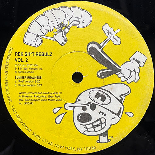 REK SH*T REBULZ // VOL. 2 (EP) inc. SUMMER REALNESS (2VER) / BUMP-N-JAZZ
