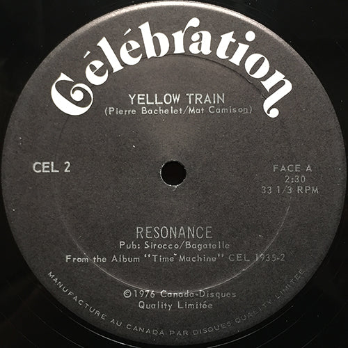 RESONANCE // YELLOW TRAIN (2:30) / OK CHICAGO (2:20)