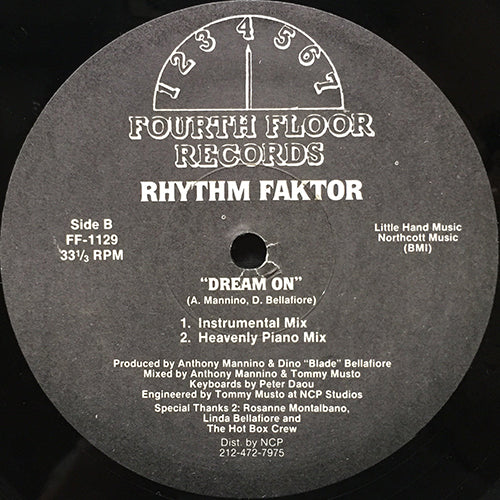 RHYTHM FAKTOR // DREAM ON (5VER)