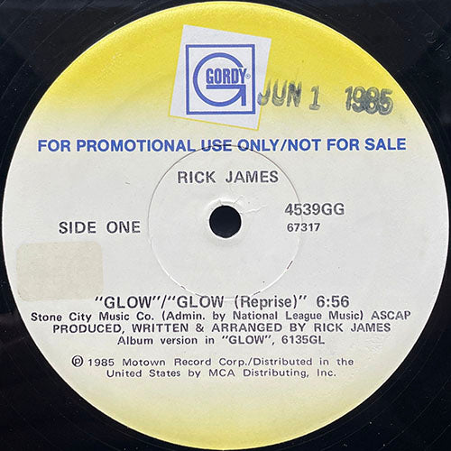 RICK JAMES // GLOW (6:56) / INST (8:16)