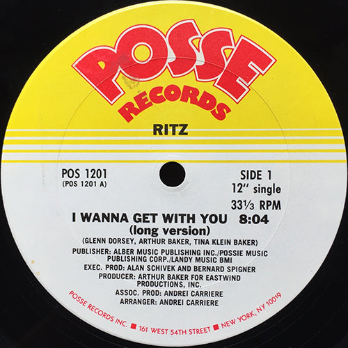 RITZ // I WANNA GET WITH YOU (8:04/3:38)