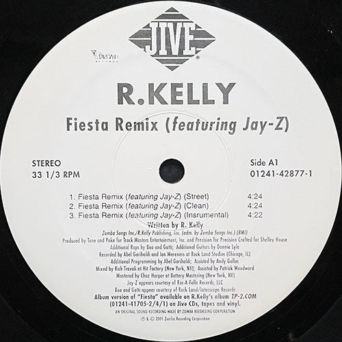 R. KELLY feat. JAY-Z // FIESTA (REMIX) (3VER) / FIESTA (3VER)