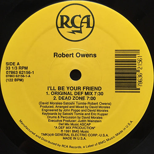 ROBERT OWENS // I'LL BE YOUR FRIEND (5VER)