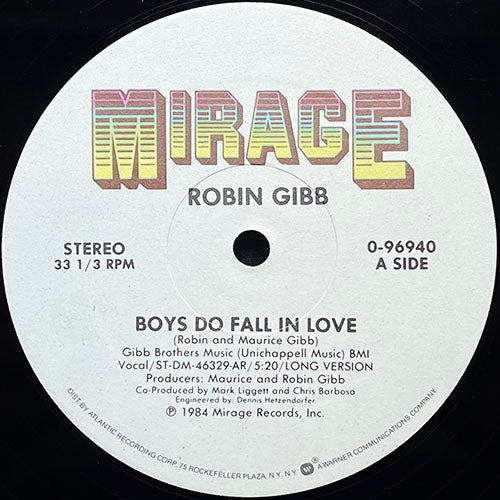 ROBIN GIBB // BOYS DO FALL IN LOVE (LONG VERSION) (5:20) / DIAMONDS (3:57)