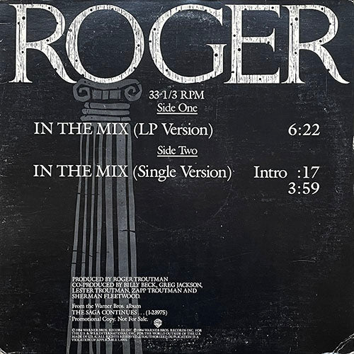 ROGER // IN THE MIX (6:22/3:59)