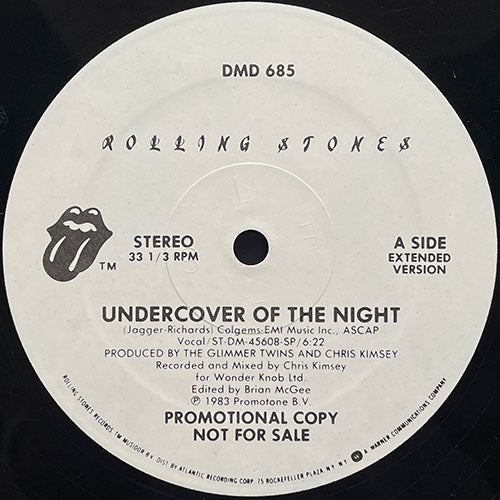 ROLLING STONES // UNDERCOVER OF THE NIGHT (6:22/4:31)