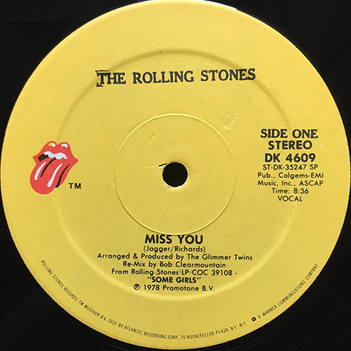 ROLLING STONES // MISS YOU (8:36) / FAR AWAY EYES (4:24)