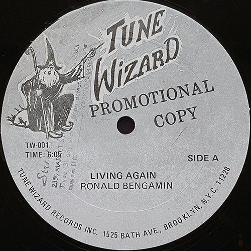 RONALD BENGAMIN // LIVING AGAIN (6:05) / (INSTRUMENTAL) (4:30)