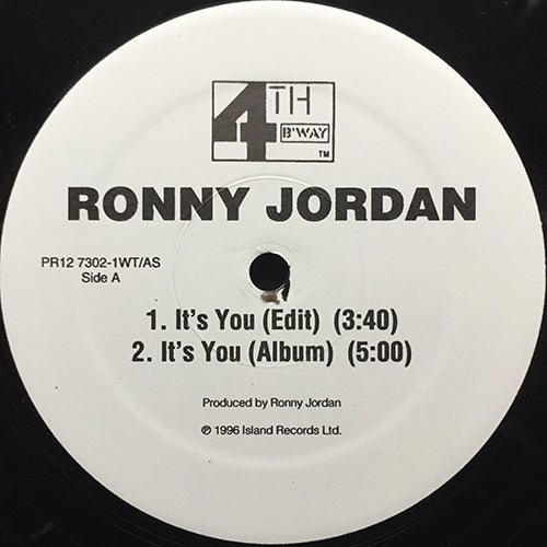 RONNY JORDAN // IT'S YOU (3VER)