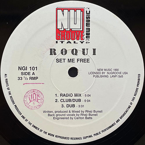 ROQUI // SET ME FREE (3VER) / I'VE JUST BEGUN TO LOVE YOU (3VER)