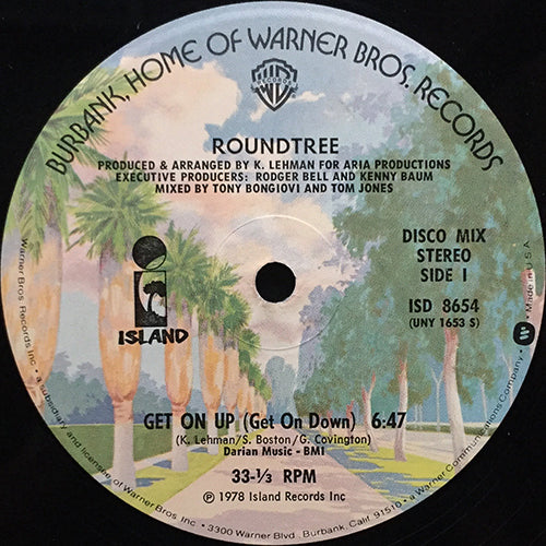 ROUNDTREE // GET ON UP (GET ON DOWN) (6:47) / MANHATTAN (4:17)