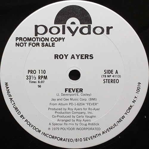 ROY AYERS // FEVER (6:07)