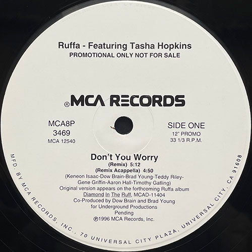 RUFFA feat. TASHA HOPKINS // DON'T YOU WORRY (REMIX) (4VER)