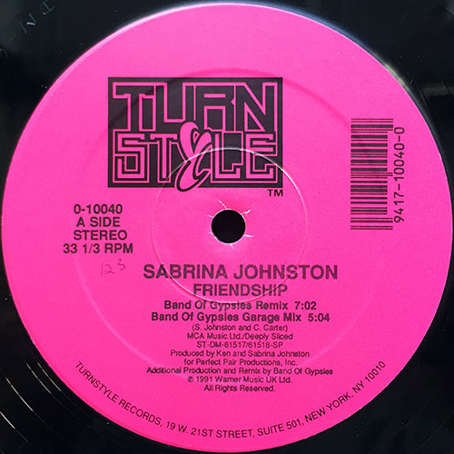 SABRINA JOHNSTON // FRIENDSHIP (5VER)