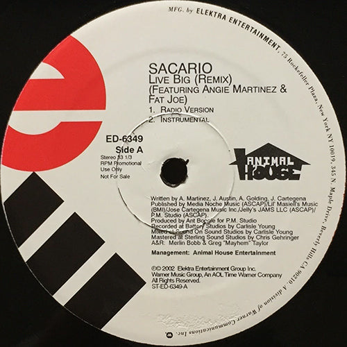 SACARIO feat. ANGIE MARTINEZ & FAT JOE // LIVE BIG (REMIX) (4VER)