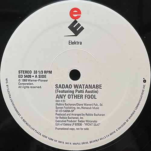 SADAO WATANABE feat. PATTI AUSTIN // ANY OTHER FOOL (4:20)