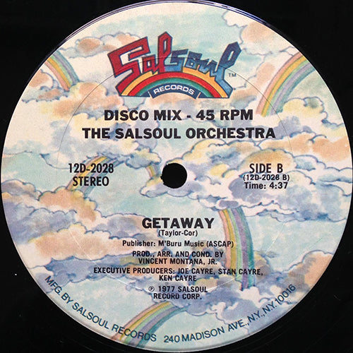 SALSOUL ORCHESTRA // GETAWAY (4:37) / MAGIC BIRD OF FIRE (5:25)