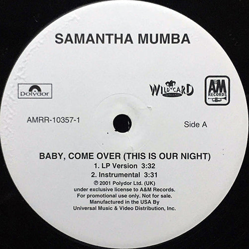 SAMANTHA MUMBA // BABY, COME OVER (THIS IS OUR NIGHT) (4VER)