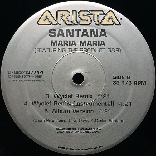 SANTANA feat. PRODUCT G&B // MARIA MARIA (REMIX & ORIGINAL) (5VER)