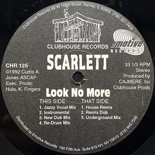 SCARLETT // LOOK NO MORE (7VER)