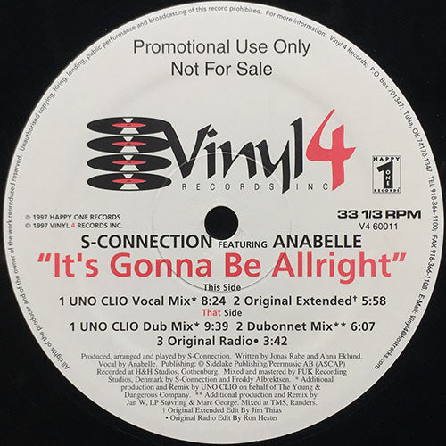 S-CONNECTION feat. ANABELLE // IT'S GONNA BE ALRIGHT (5VER)