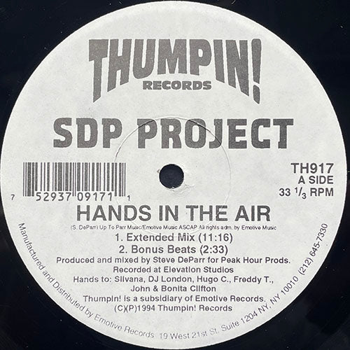SDP PROJECT // HANDS IN THE AIR (3VER) / LET'S ROLL